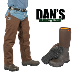 Hunting Boots with Dan's Chaps