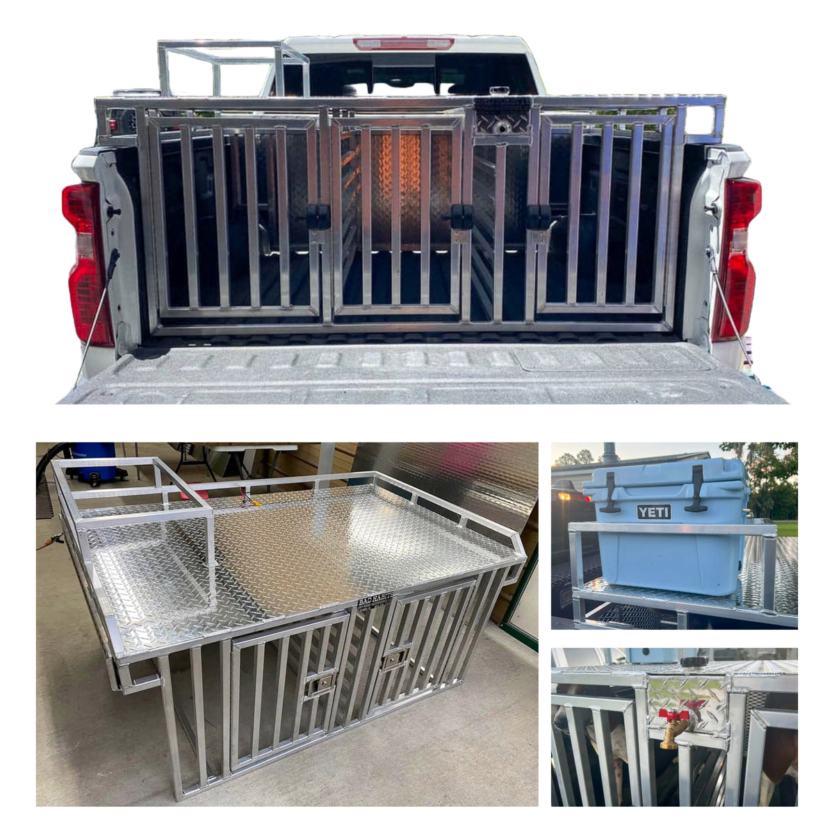 TOPLINE Custom Over The Rail Dog Boxes – Conkey's Outdoors