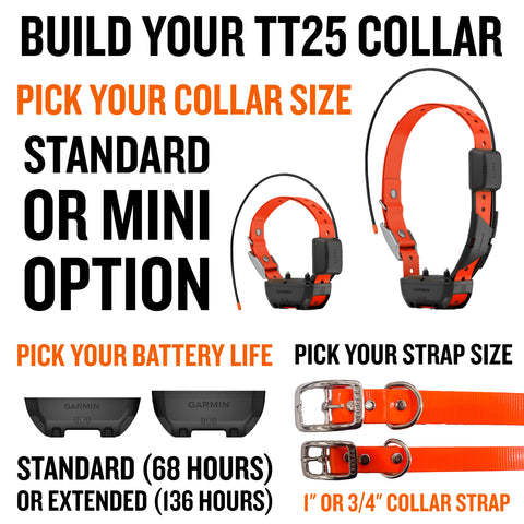 Build Your Garmin TT25 Collar