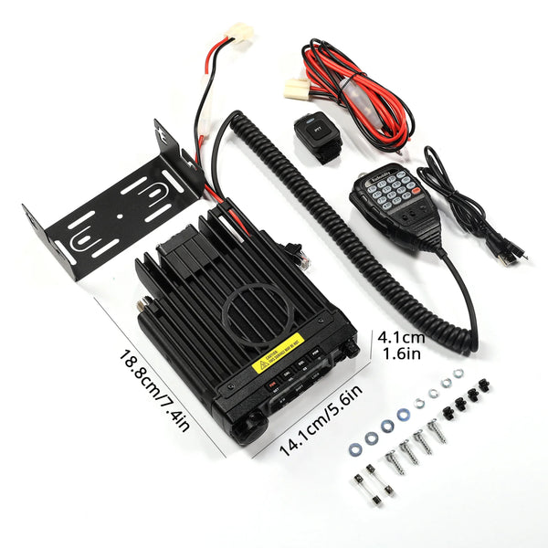 Radioddity VB70-B 70W VHF Radio Bundle