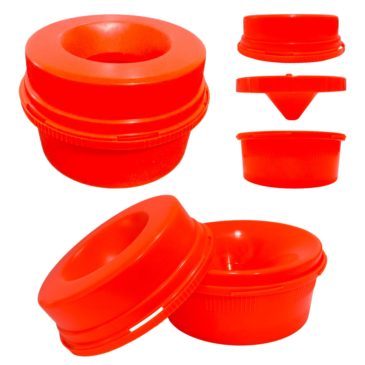 Twist Top Buddy Bowl - Spill Proof Dog Bowl (64 oz) – Conkey's