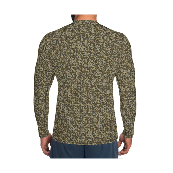 Dog Camo - Compression Long Sleeve Shirt