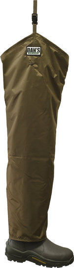Lacrosse Black Knee Boot with Dan's Chaps- Non Insulated with Chaps