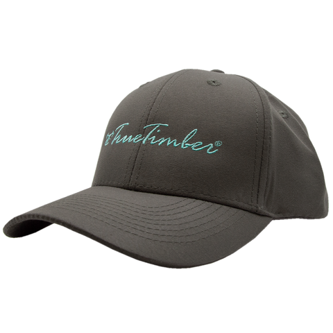 Ladies Charcoal/Cascade Cap