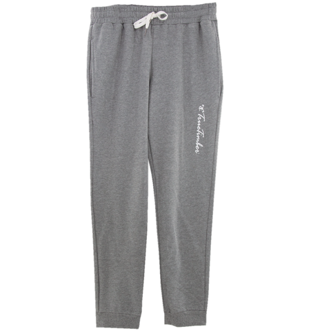 Ladies Heather Gray Joggers