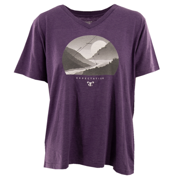 Ladies Expectations V-neck - Logan Berry