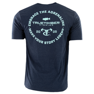 TTC Navy/Sky Blue Fishing Tee