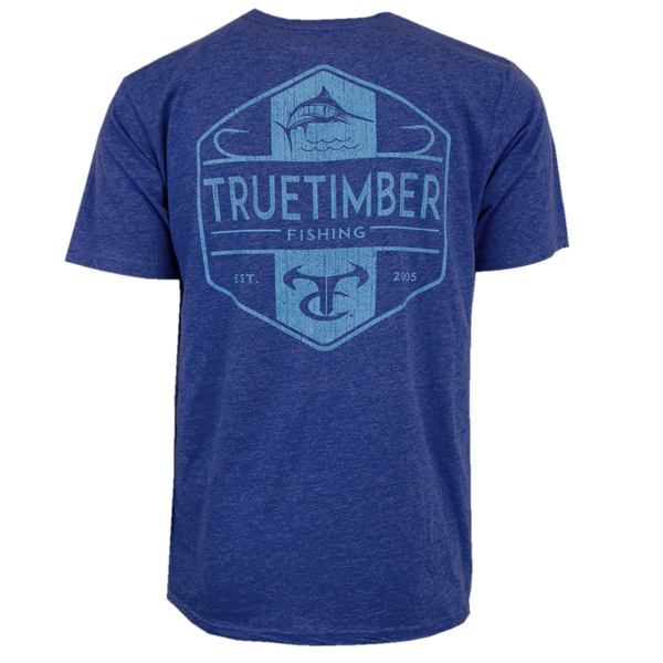 Royal Blue Fishing Tee