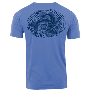 Marina Blue Fishing Tee