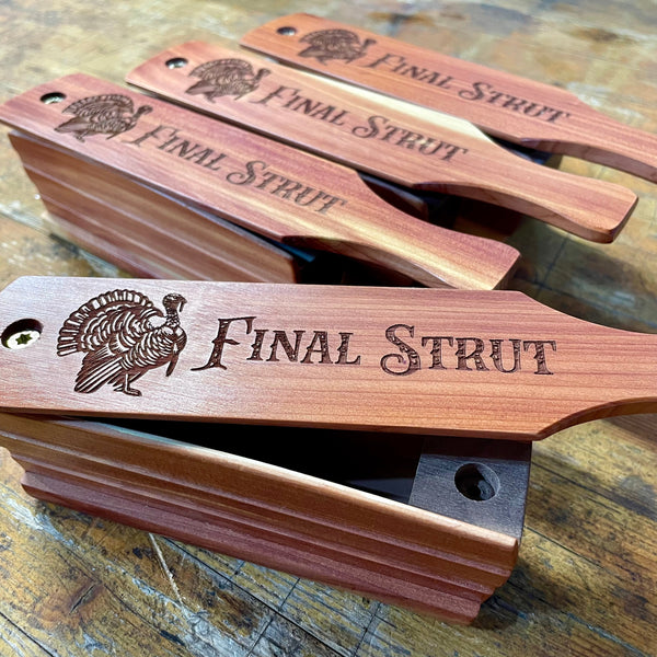 Final Strut Turkey Box Call