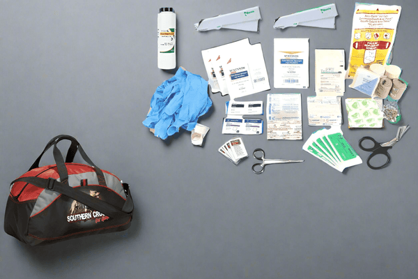 Southern Cross 361 Piece Ultimate Hog Hunting Med Kit (Optional Gear Bag)
