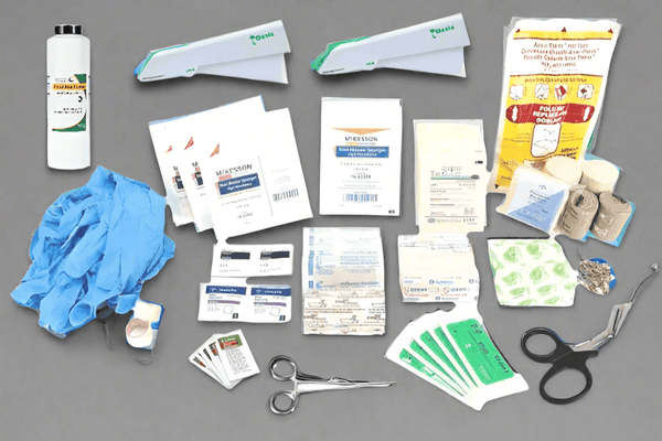 Southern Cross 361 Piece Ultimate Hog Hunting Med Kit (Optional Gear Bag)