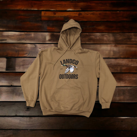 Landco Woodland Brown Mallard Hoodie