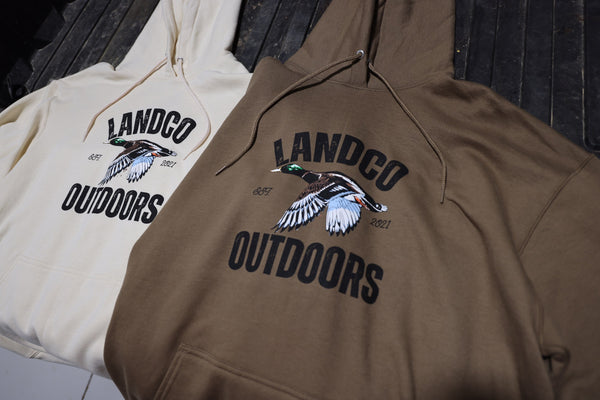Landco Woodland Brown Mallard Hoodie