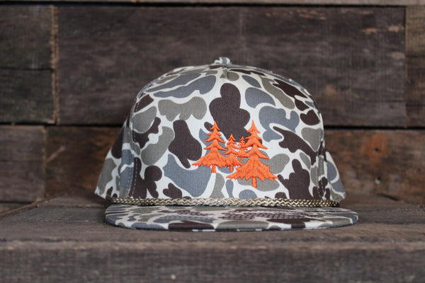 Landco Camo Rope Orange Trees Hat