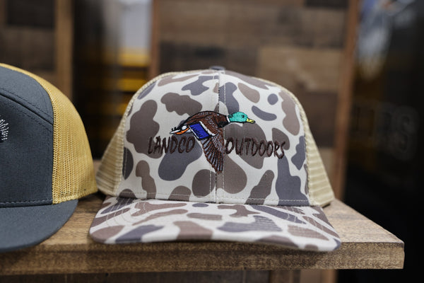 Landco Delta Trucker Flying Mallard Hat