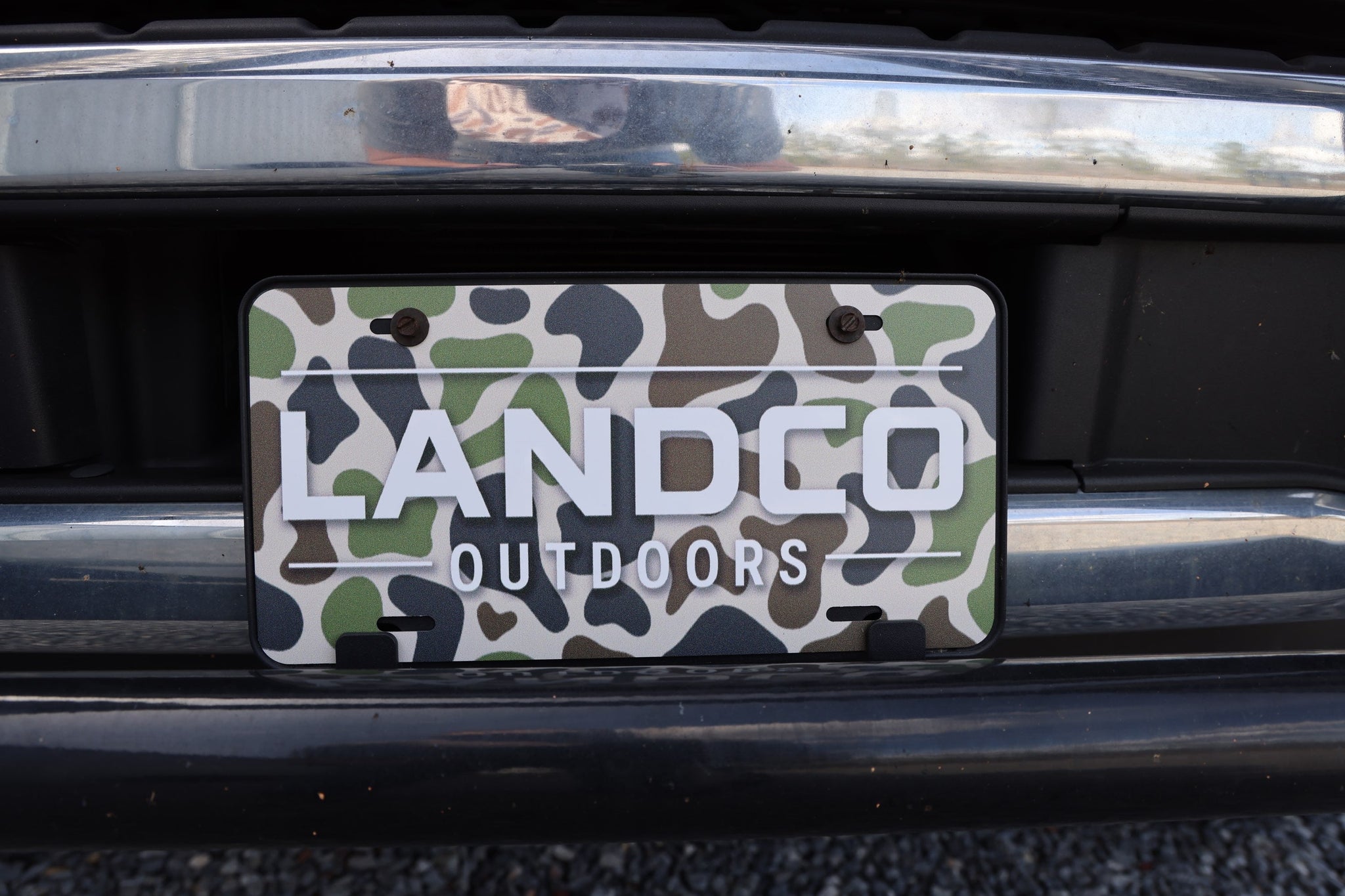 LANDCO Camo License Plate