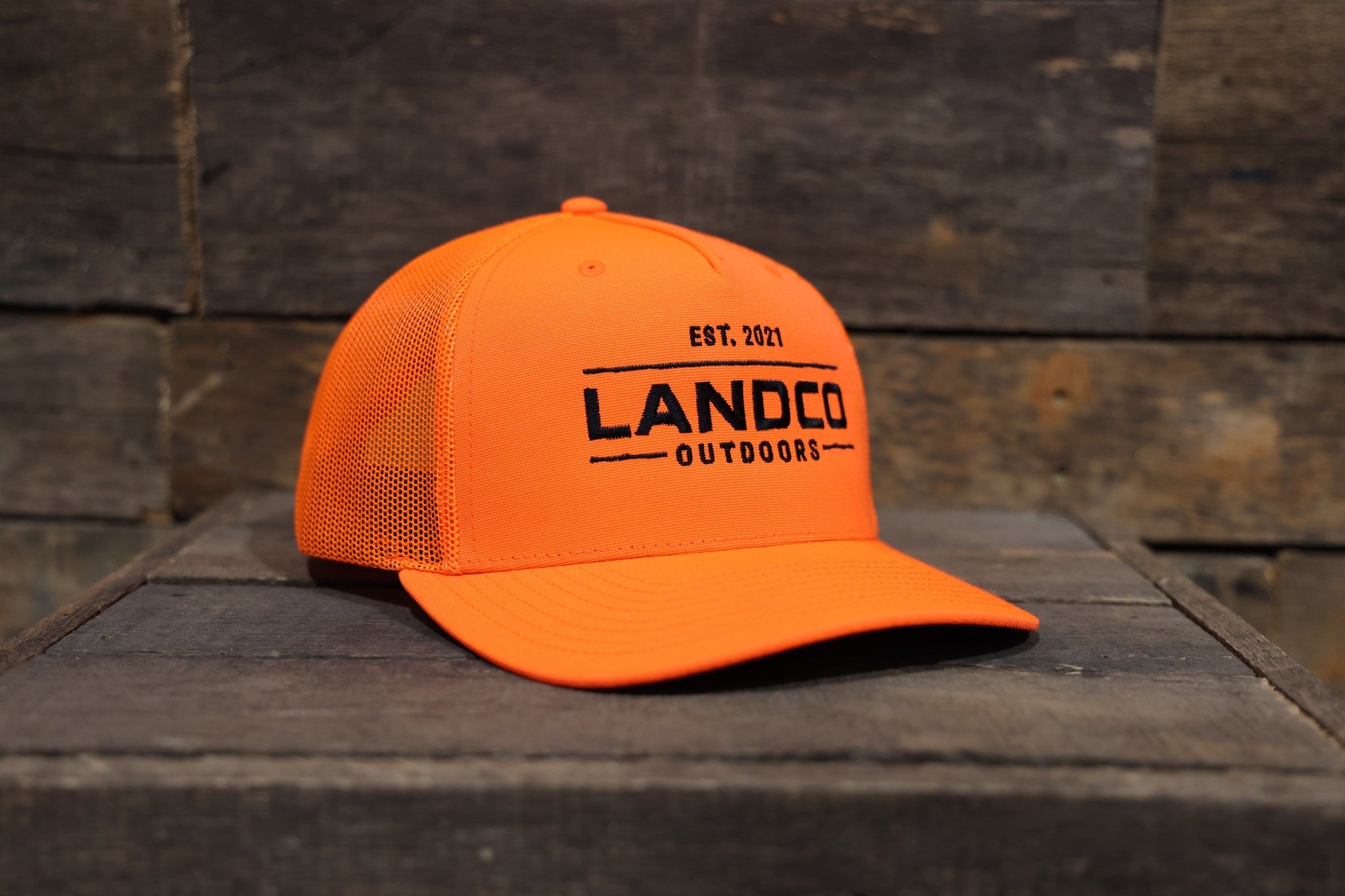 Landco Safety Orange Hunter Hat