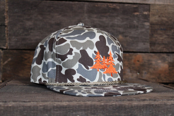 Landco Camo Rope Orange Trees Hat