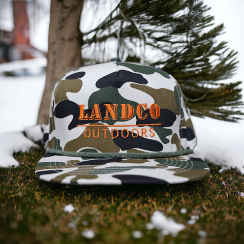 Landco Old School Camo Orange