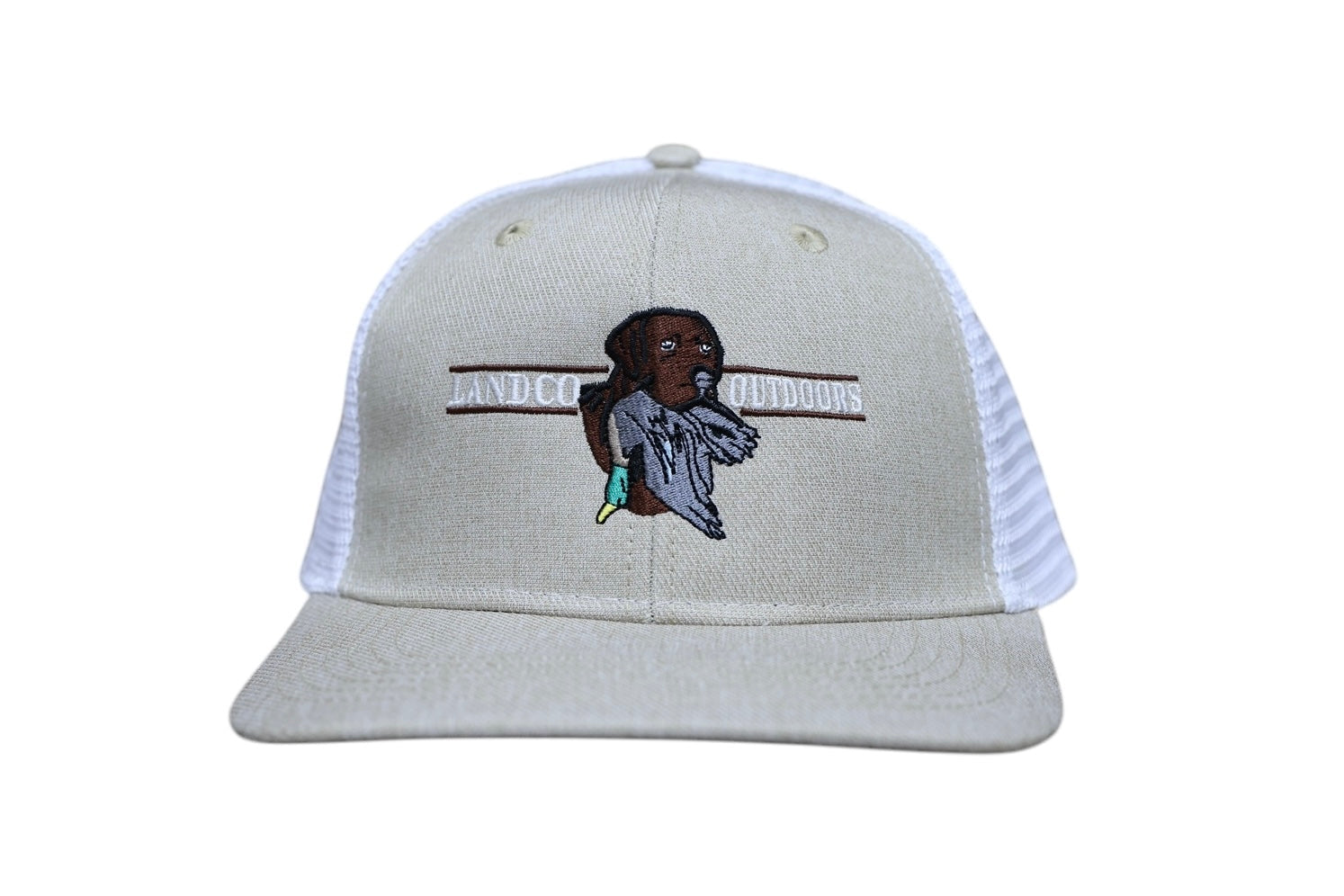 Landco Khaki Duck Dog Trucker Hat