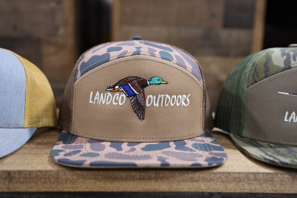 Landco Delta 7 Panel Flying Mallard Hat