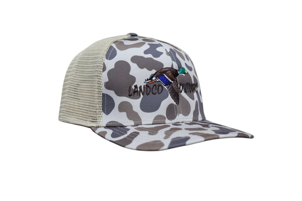 Landco Delta Trucker Flying Mallard Hat