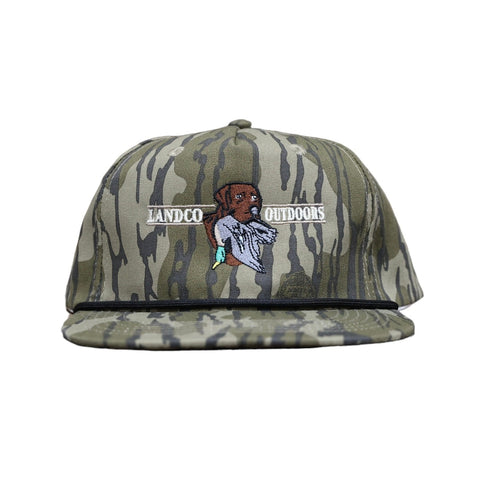 Landco Duck Dog Bottomland Black Rope Hat