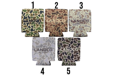 Landco Camo Koozies