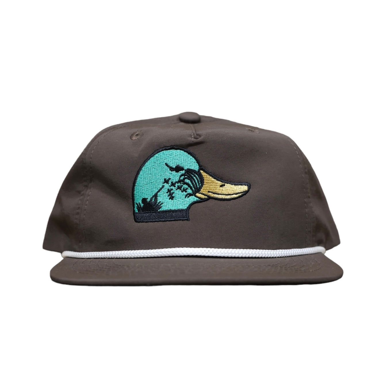 Landco Brown Duck Shooter White Rope Hat