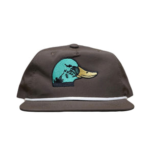Landco Brown Duck Shooter White Rope Hat