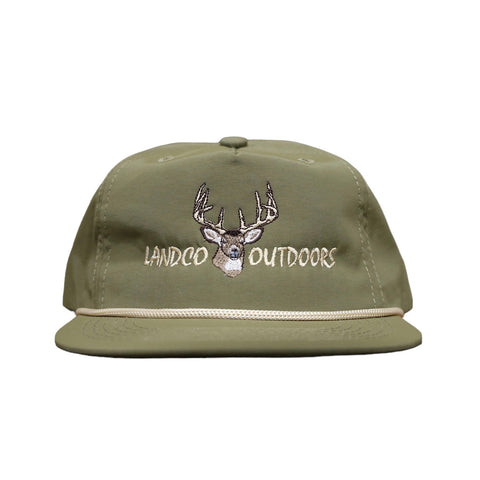 Landco 10 Pointer Moss Green Rope Hat