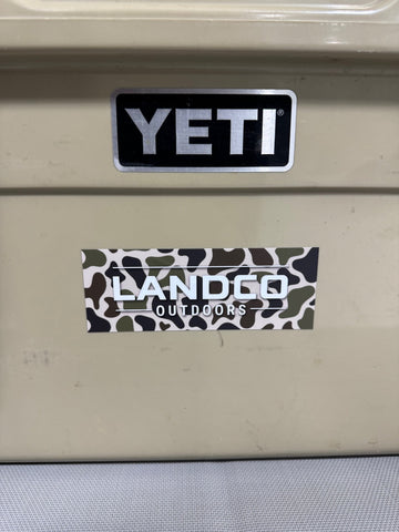 Landco LANDCO Camo Sticker  (6” x 2.25”)