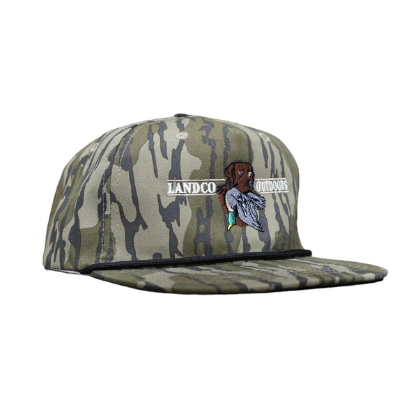 Landco Duck Dog Bottomland Black Rope Hat