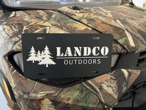 Landco License Plate