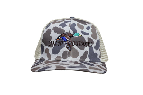 Landco Delta Trucker Flying Mallard Hat