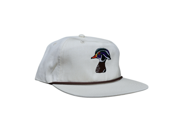 Landco Wood Duck Cream Rope Hat