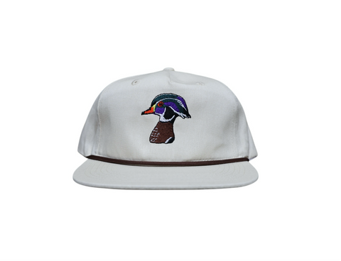 Landco Wood Duck Cream Rope Hat