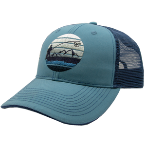 Gradient Fishing Patch Cap