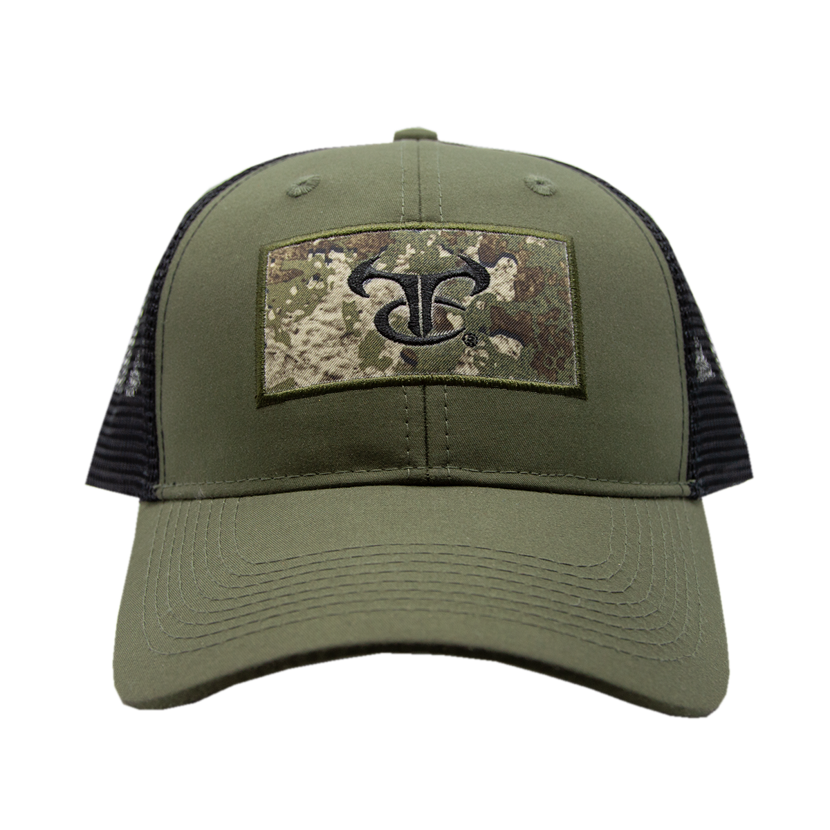 Strata Patch Cap - Olive/Black – Conkey's Outdoors
