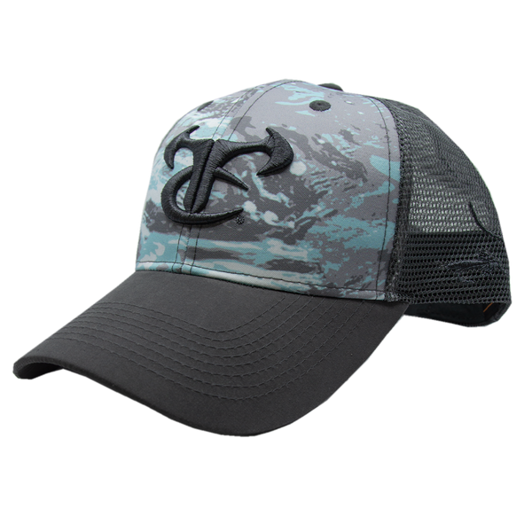 Gray/Kenai Aqua Mesh Cap
