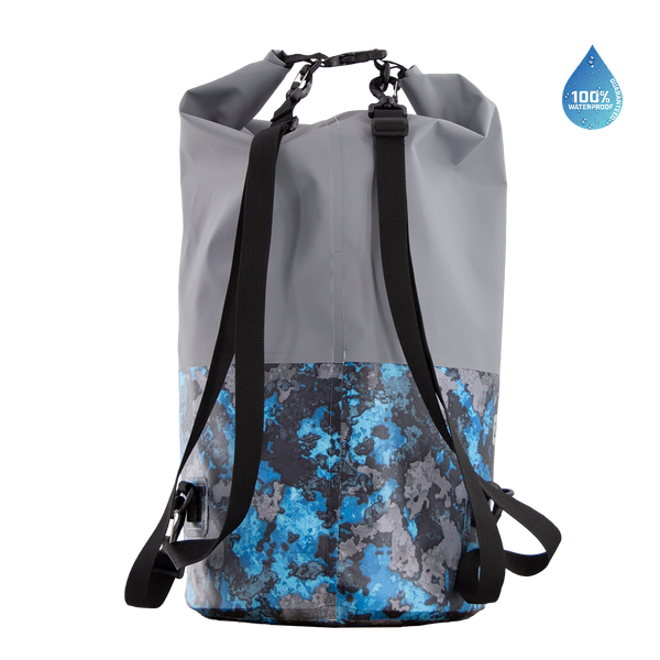 25L Round DryBag - December Sky/RipTide