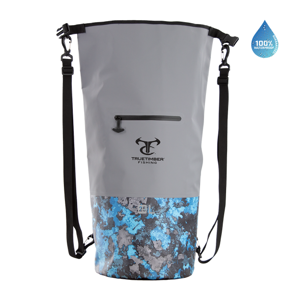 25L Round DryBag - December Sky/RipTide