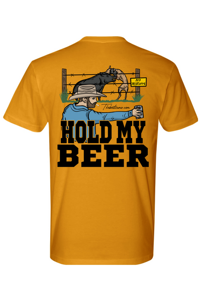 hold my beer - Hog Hunting Shirt