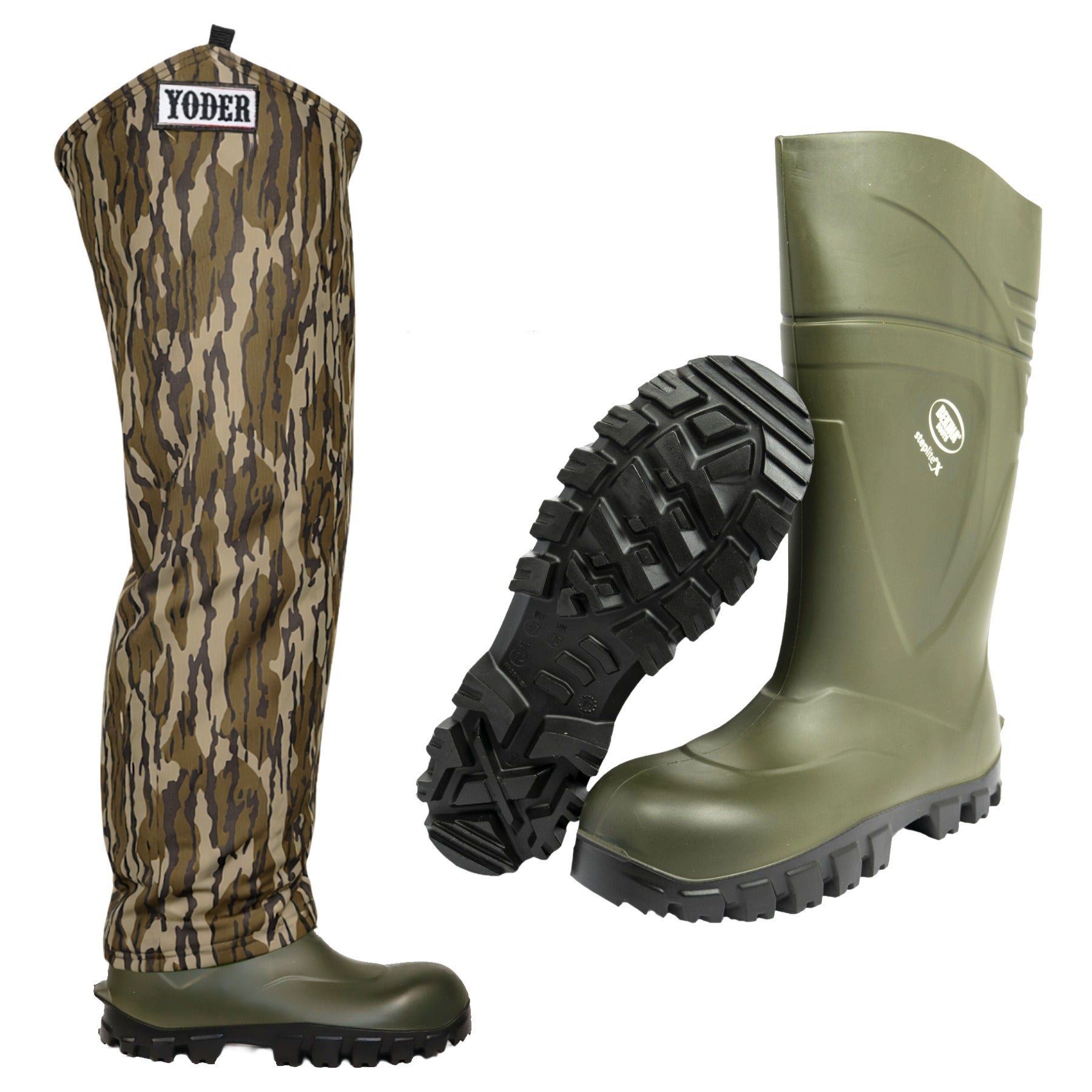 Steplite X Bekina Boots with Yoder Bottomland Chaps – Conkey's