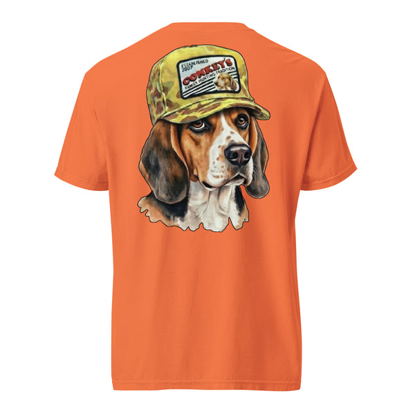 Beagle Tradition Deer Dog Shirt Burnt Orange
