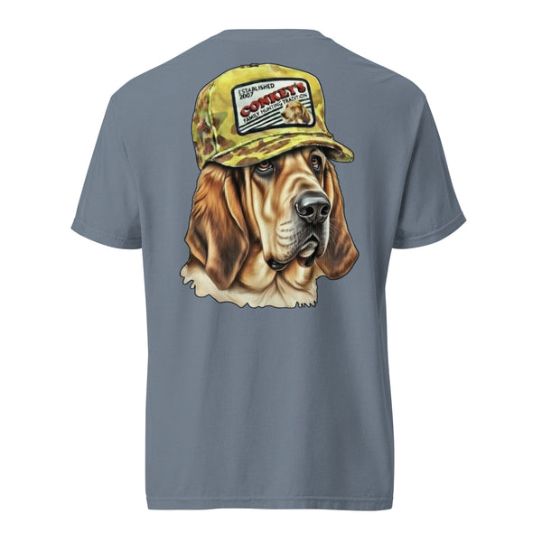 Bloodhound Tradition Deer Dog Shirt Blue Jean
