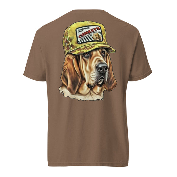 Bloodhound Tradition Deer Dog Shirt Espresso

