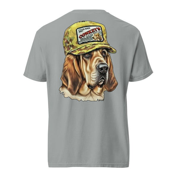 Bloodhound Tradition Deer Dog Shirt Granite
