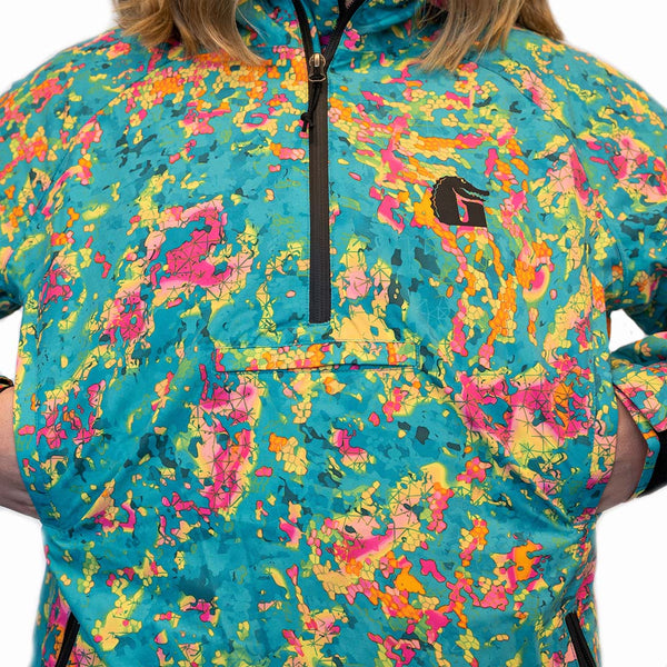 Gator Waders Waterproof 1/2 Zip Bog Hoodie | Womens - 7 Burst